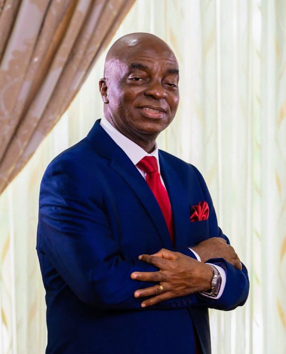 Bishop David Oyedepo President and founder of Living Faith Church Worldwide, Winners Chapel.